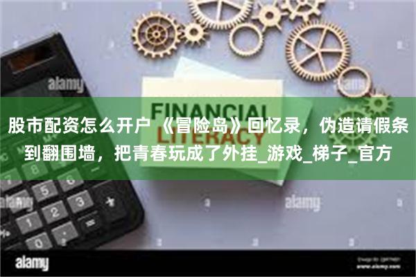 股市配资怎么开户 《冒险岛》回忆录，伪造请假条到翻围墙，把青春玩成了外挂_游戏_梯子_官方